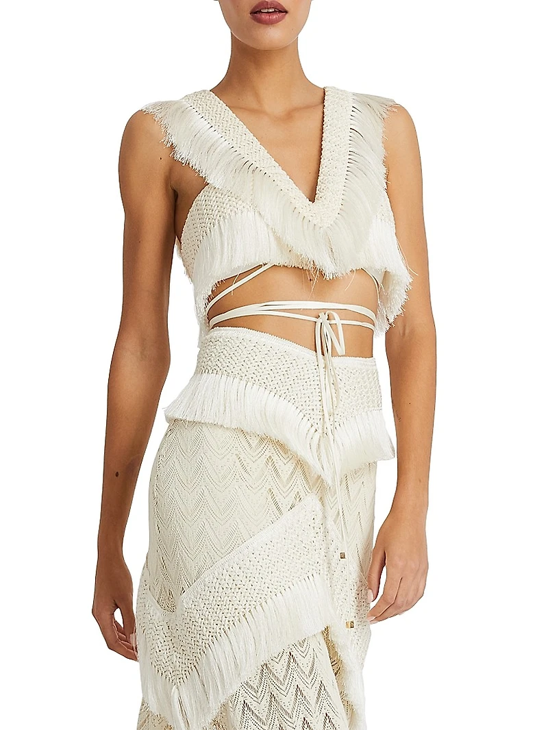 Samba Fringe Crop Top