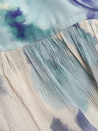 Bellevue Silk Chiffon Maxi Dress