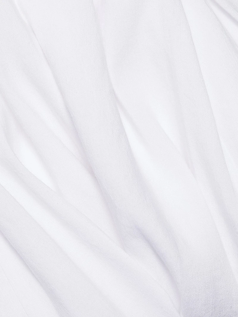 Cami Linen-Blend A-Line Midi-Dress