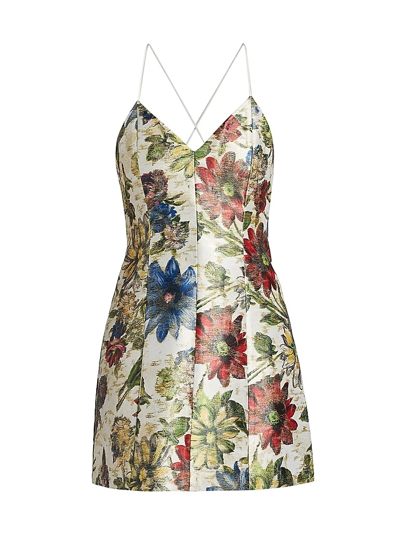 Tayla Structured Lantern Minidress