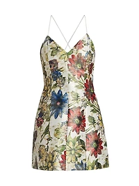 Tayla Structured Lantern Minidress