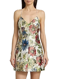 Tayla Structured Lantern Minidress