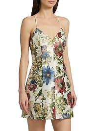 Tayla Structured Lantern Minidress