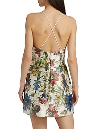 Tayla Structured Lantern Minidress