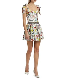 Clara Bow-Accented Bustier Top