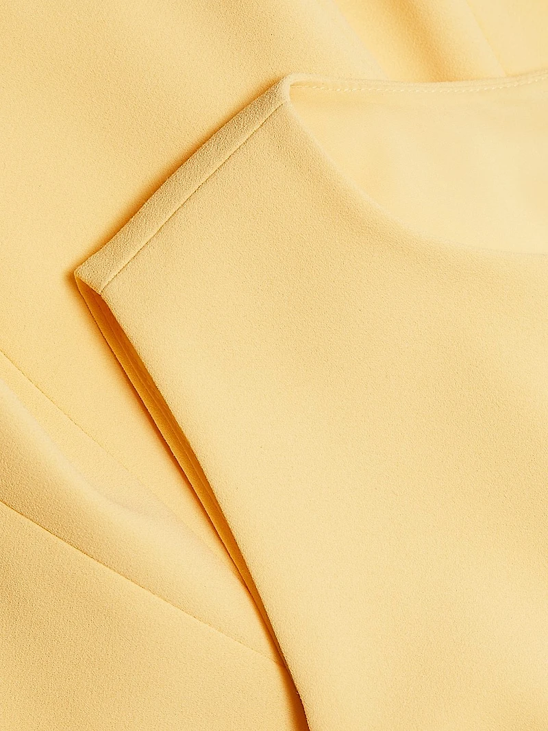 Isa Crewneck Flare Minidress