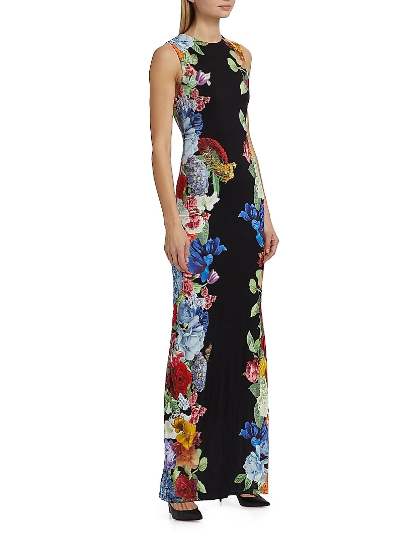 Delora Floral Maxi Dress