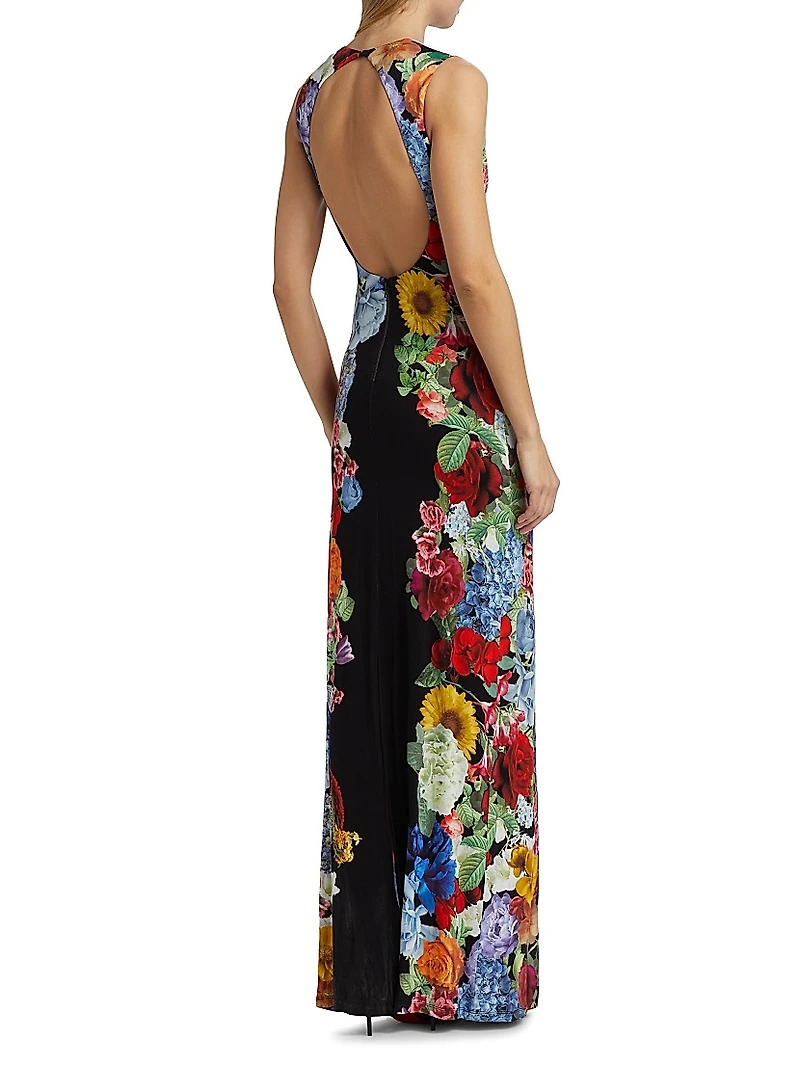 Delora Floral Maxi Dress