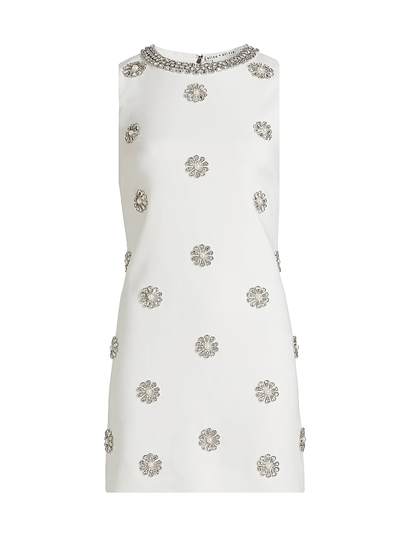 Clyde Embellished Minidress