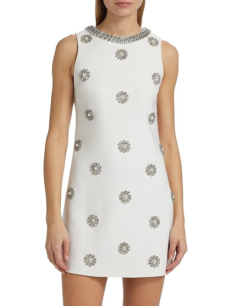 Clyde Embellished Minidress