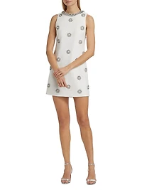 Clyde Embellished Minidress