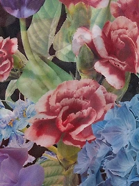 Tess Floral Semi-Sheer T-Shirt