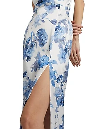 Stephine Floral Slit Maxi Skirt
