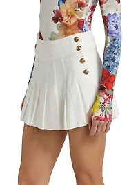 Lanna Pleated Miniskirt