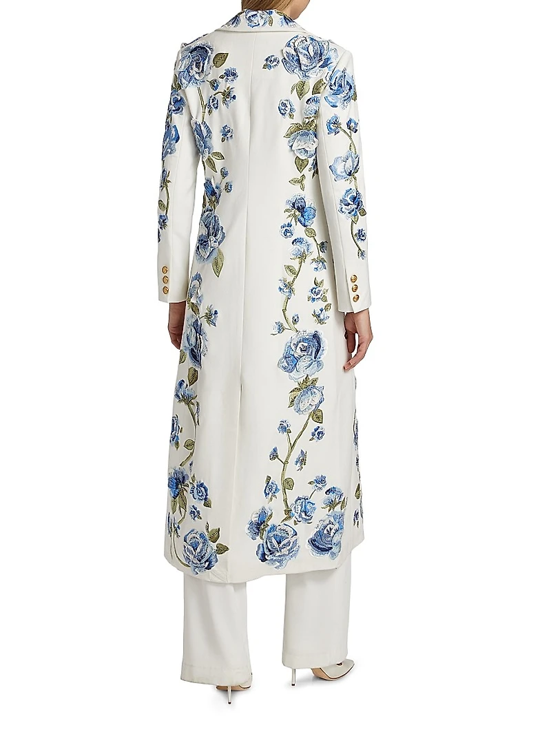 Macey Embellished Longline Blazer