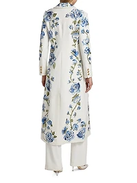 Macey Embellished Longline Blazer