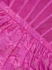 Organza High-Low Gown