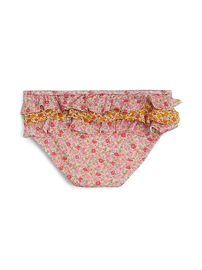 Little Girl's & Lucky Frill Bikini Bottom