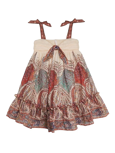 Little Girl's & Rhiannon Paisley Cotton Dress