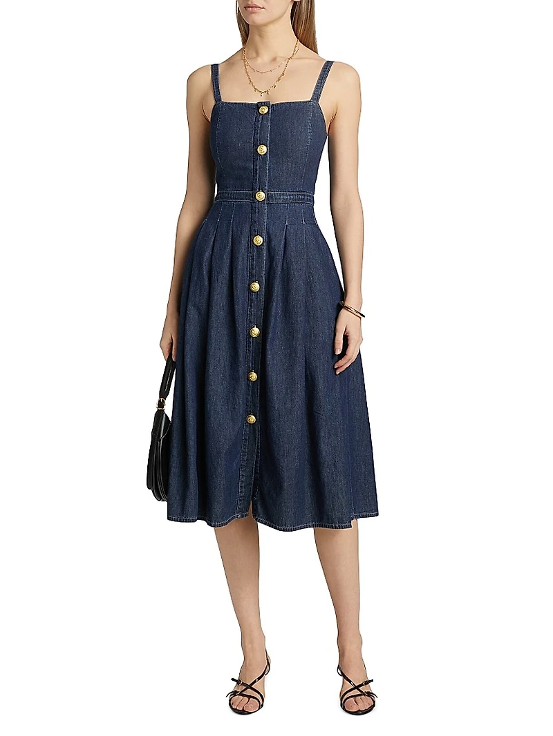 Esmerelda Pinafore Midi-Dress