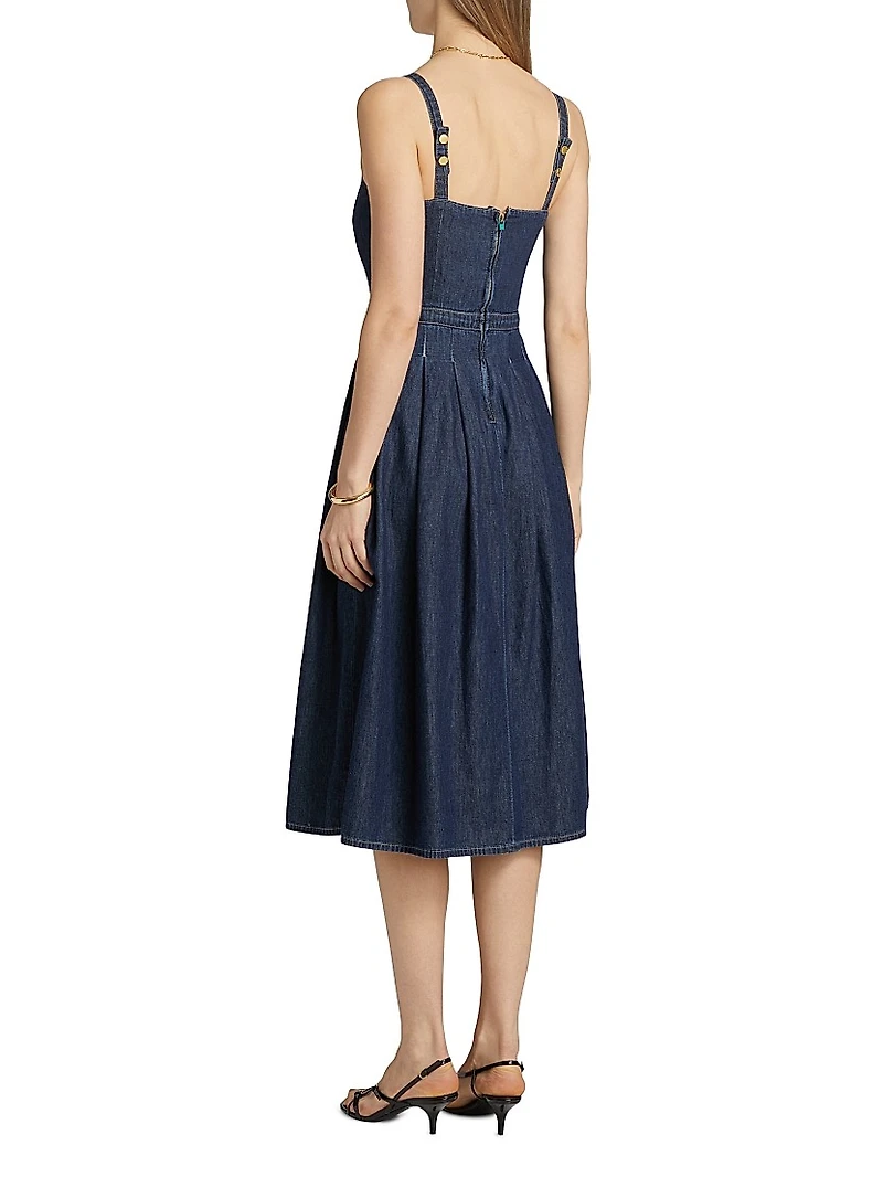 Esmerelda Pinafore Midi-Dress