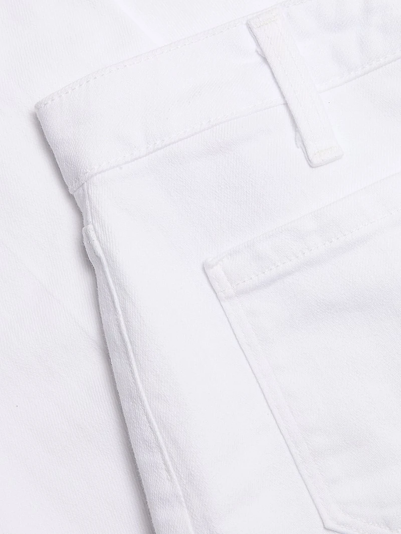 Noya Slim-Fit Flared Crop Jeans