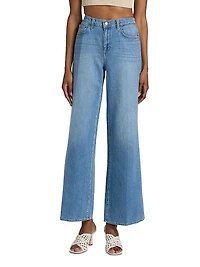 Alicent Sneaker High-Rise Wide-Leg Jeans
