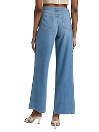 Alicent Sneaker High-Rise Wide-Leg Jeans