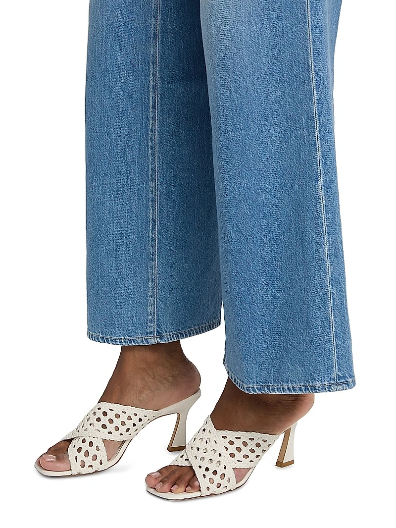 Alicent Sneaker High-Rise Wide-Leg Jeans