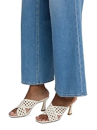 Alicent Sneaker High-Rise Wide-Leg Jeans