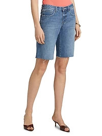 Elise Denim Bermuda Shorts