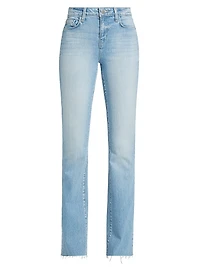 Ruth High-Rise Straight Jeans