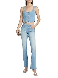Ruth High-Rise Straight Jeans