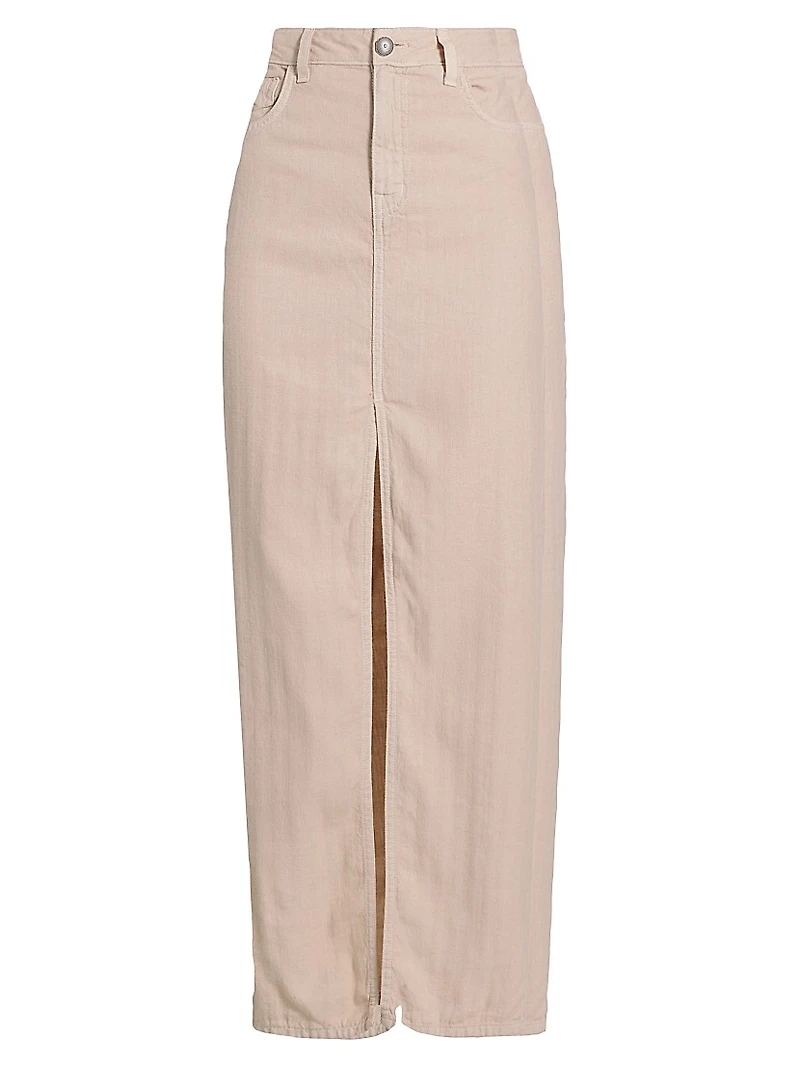 Carmy Denim Maxi Skirt