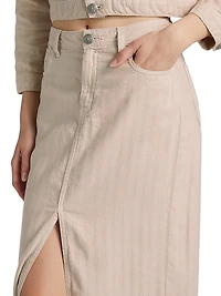 Carmy Denim Maxi Skirt