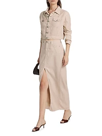 Carmy Denim Maxi Skirt