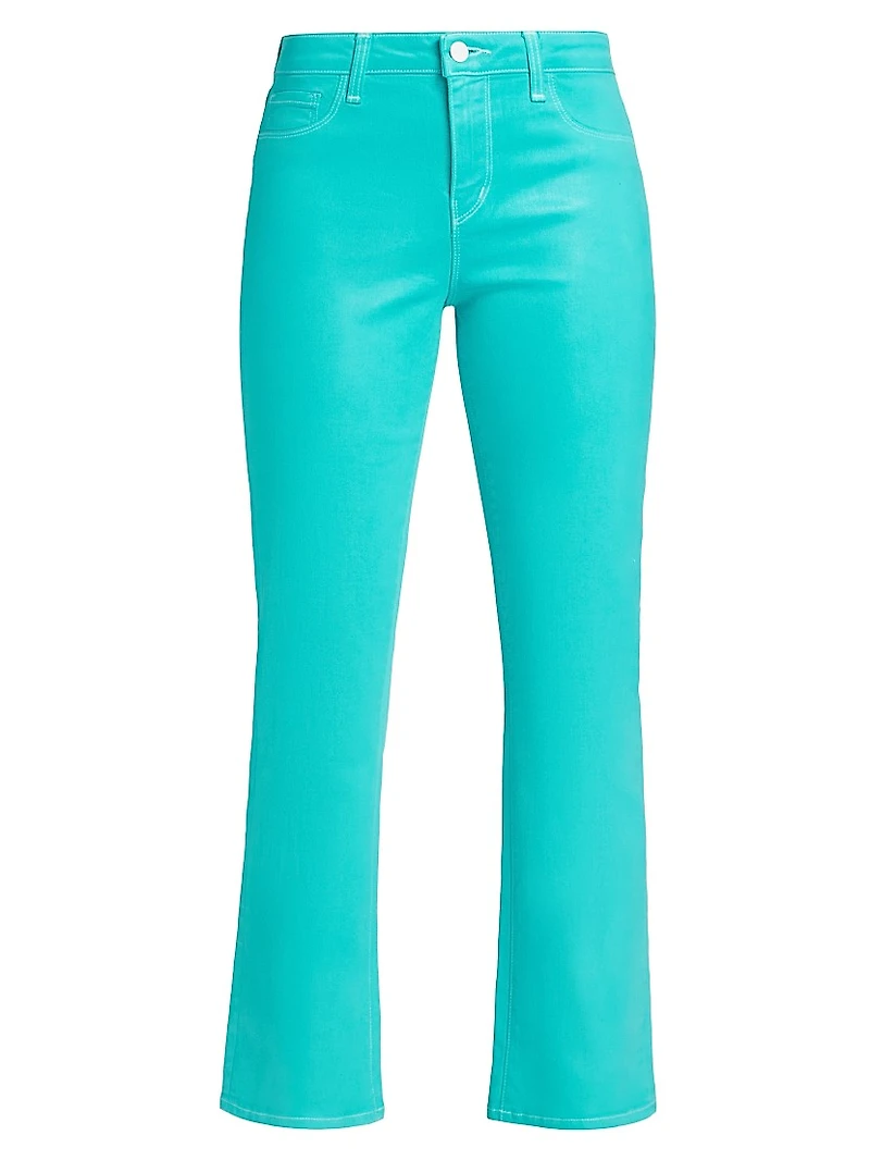 Tati High-Rise Crop Micro Bootcut Jeans