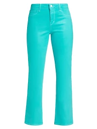 Tati High-Rise Crop Micro Bootcut Jeans