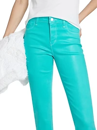 Tati High-Rise Crop Micro Bootcut Jeans