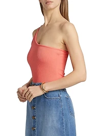Cassidy One-Shoulder Bodysuit