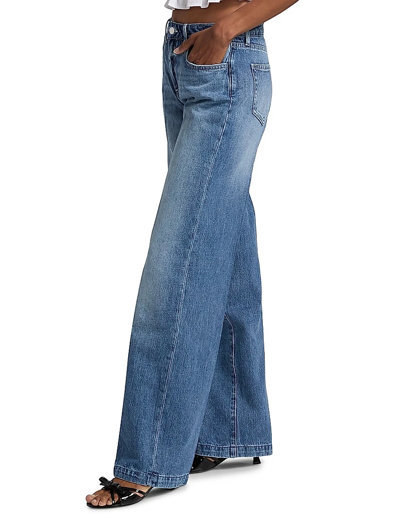 Clayton High-Rise Wide-Leg Jeans