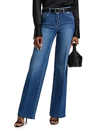 Clayton High-Rise Wide Jeans