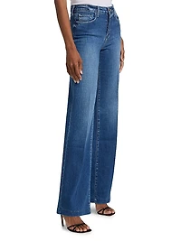 Clayton High-Rise Wide Jeans