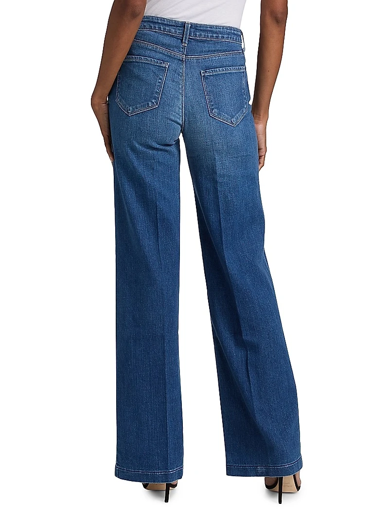 Clayton High-Rise Wide Jeans