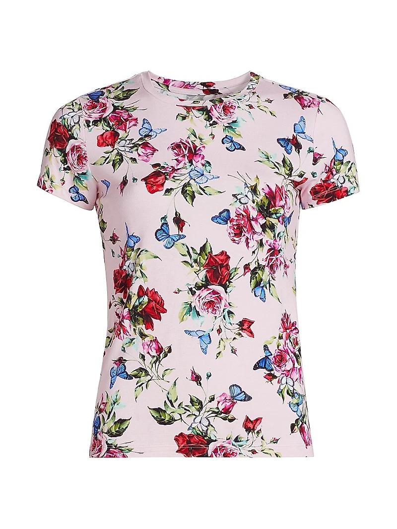 Ressi Femme Rose T-Shirt