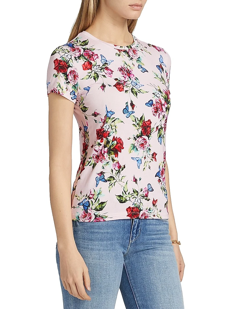 Ressi Femme Rose T-Shirt