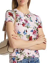 Ressi Femme Rose T-Shirt