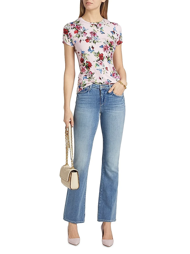 Ressi Femme Rose T-Shirt