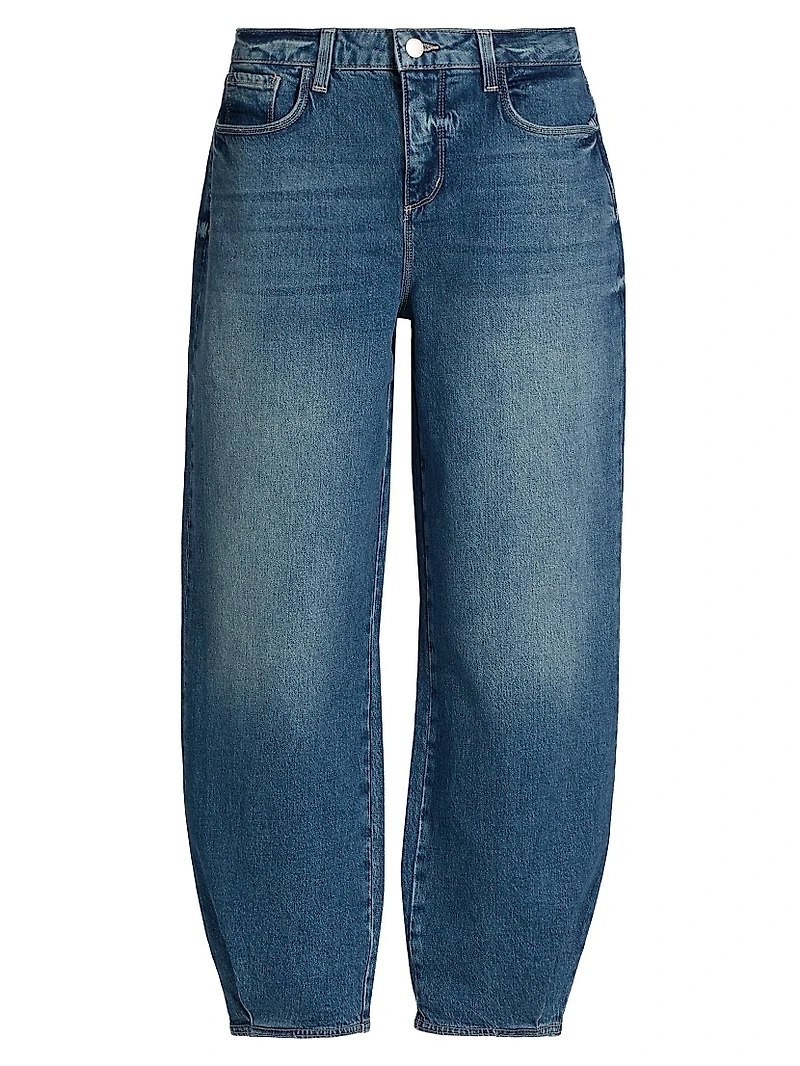 Krista High-Rise Tapered Jeans