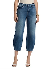 Krista High-Rise Tapered Jeans